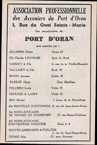 Oran documents divers 716